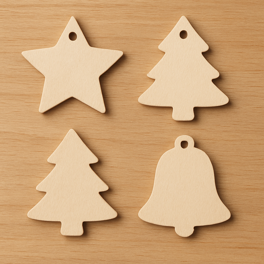 wooden ornaments