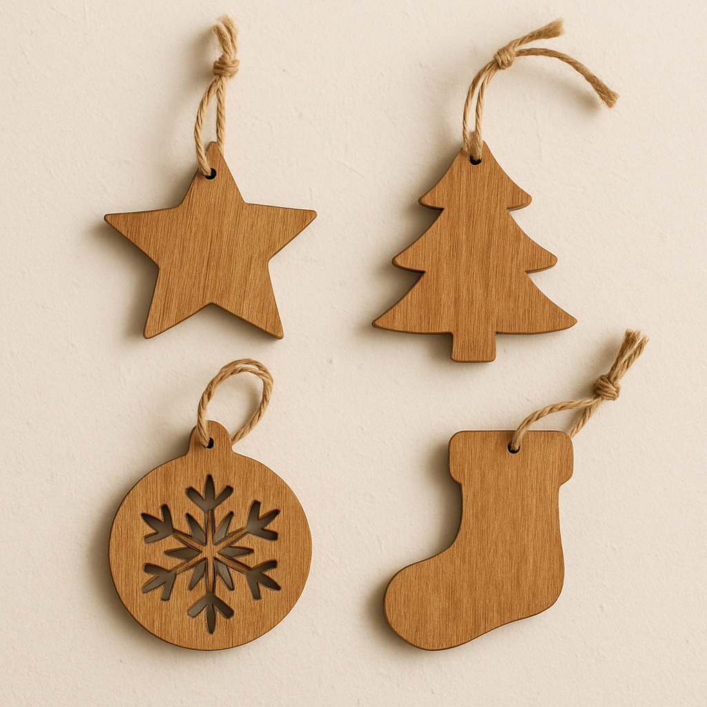 bulk wooden ornaments