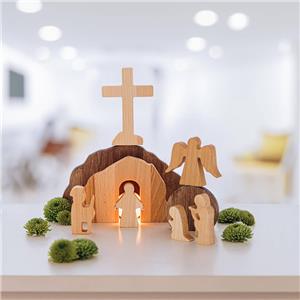wooden Easter decoration
