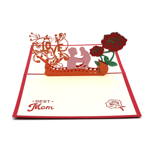 Christmas 3D Foldable Greeting Card